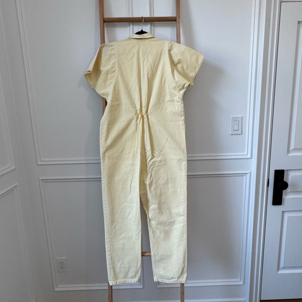 Rachel Comey Barrie Zip-Up Jumpsuit - Size 2 - Butter Yellow - EUC - Picture 4 of 11